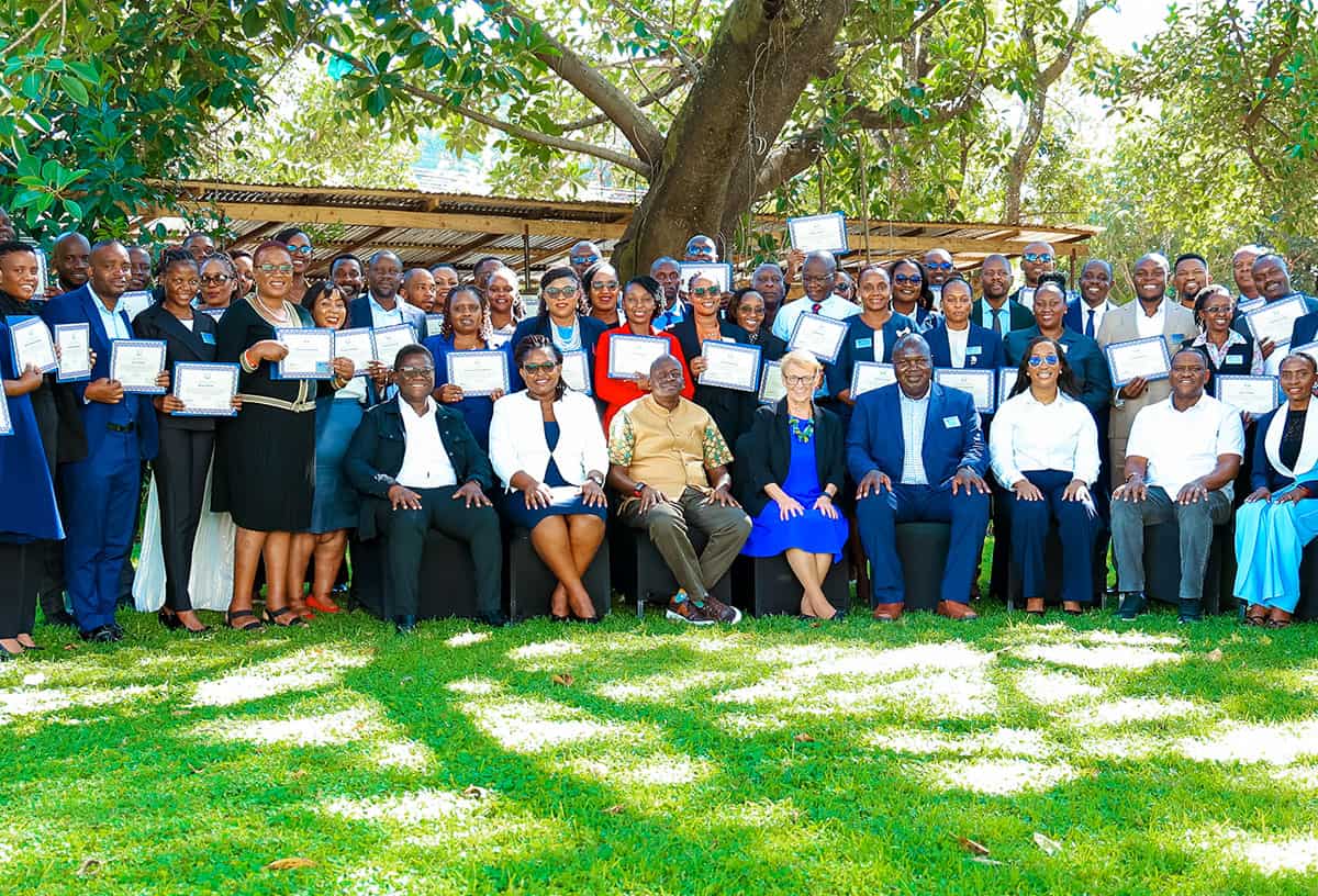 Group photo of the ADE Program graduates.