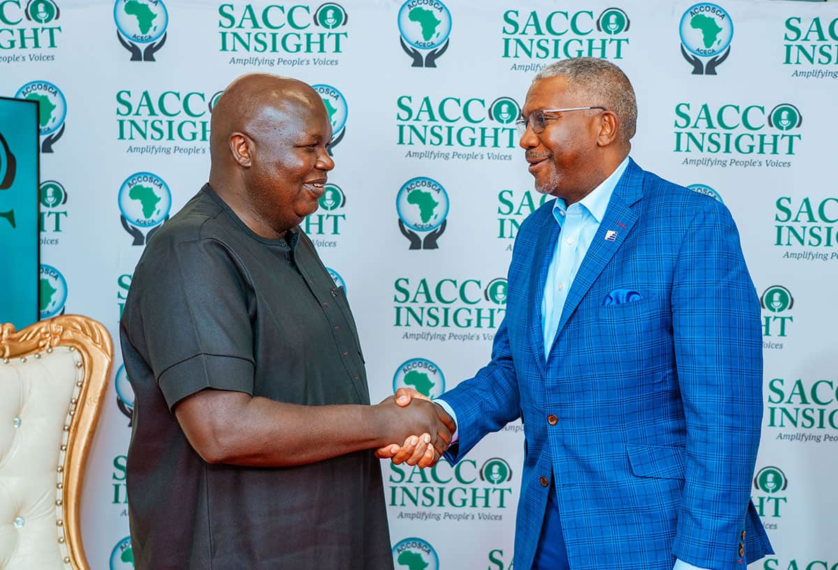 ACCOSCA Partnerships and sponsors shaking hands